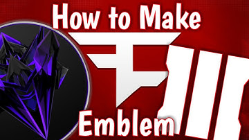 How to Make FaZe emblem [Black ops 3]
