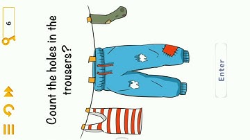 Tricky Bricky Level 18 || Count The Holes In The Trousers