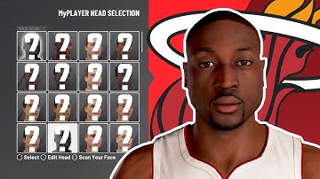 2K21 DWYANE WADE FACE CREATION!!
