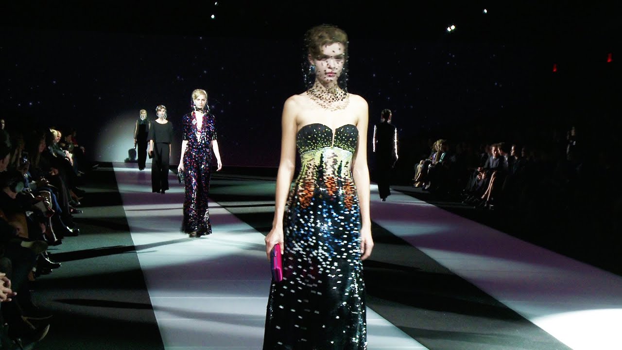 Giorgio Armani One Night Only New York City - Videofashion - YouTube