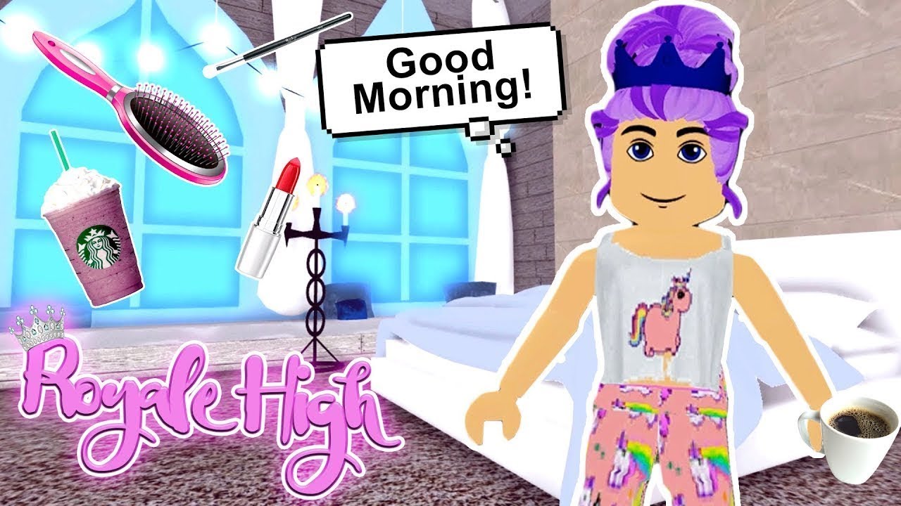 My 2018 Morning Routine In Royale High Roblox Royale High School - cotton candy vs ice cream princess roblox royale high versus