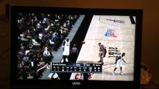 NBA 2k11 My Player Block + Dunk!