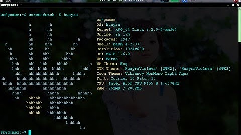 ScreenFetch | Customize Terminal | Kali Linux 2017.1