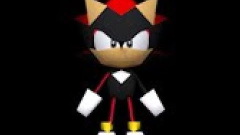 New 3D model for Shadow in SRB2