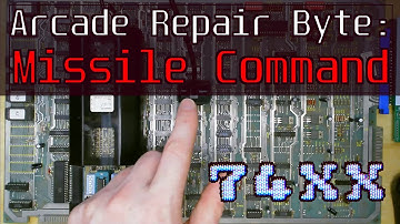 Arcade Repair Byte - Atari Missile Command Stuck in Watchdog / ROM Problem