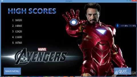 CSE 102 Term Project Avengers: End Game