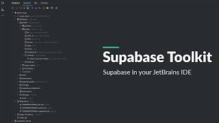 Information Supabase Toolkit for JetBrains IDEs – schema, RLS policies, data and SQL in the IDE Guide