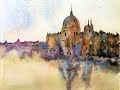 Venice Italy and Grand Canal Watercolor Painting in a Loose & Free Style - with Chris Petri