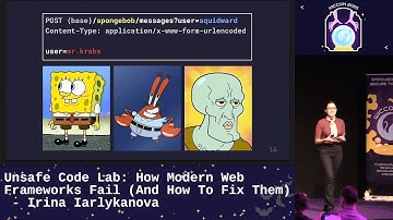 Unsafe Code Lab: How Modern Web Frameworks Fail (And How To Fix Them) - Irina Iarlykanova