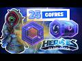Abriendo cajas de botín skins legendarias - Heroes of the Storm! 2026 - HOTS - MOBA