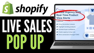 How to Create Live Sales Pop-Up Notifications in Shopify 2025 (FAST & EASY)
