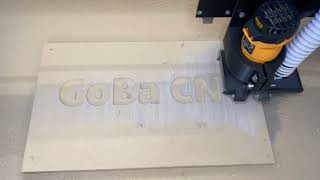 GoBa CNC Milling MDF - Timelapse screenshot 3