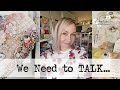 Studio Vlog - We need to talk... ~ ✂️ Maremi's Small Art