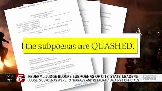 Federal judge quashes 6 DOJ subpoenas targeting Minnesota, calls them ‘blatantly unlawful’