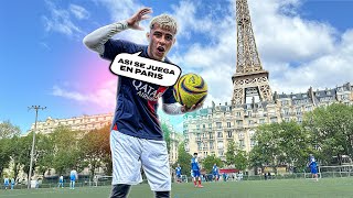 JUGUÉ UN PARTIDO EN LA TORRE EIFFEL😱⚽ |FRANCIA🇫🇷