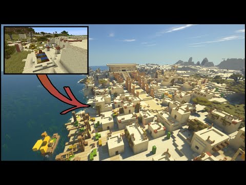 Desert Village Transformation - Build Timelapse [World Download]
