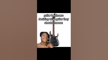 Thumbnail of Pov guitar beginners choosing their first electric guitars #guitar #memes #ishowspeedshorts