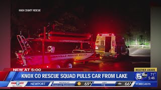 Knox County Rescue Squad pulls SUV from Maynardville area boat ramp