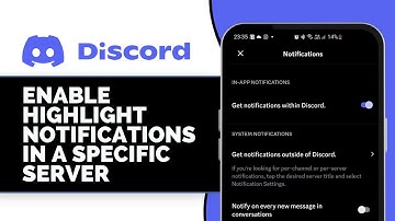 How to Enable Highlight Notifications in a Specific server in Discord (2025)