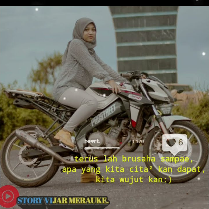 KATA KATA KEKINIAN STORY WA 30 DETIK TERBARU RAIDER VIXION JARI² MERAUKE 2021 PART 12