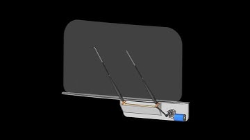 Wiper Mechanism Animation Video 3D Designers #automobile #mechanism #animation #shorts