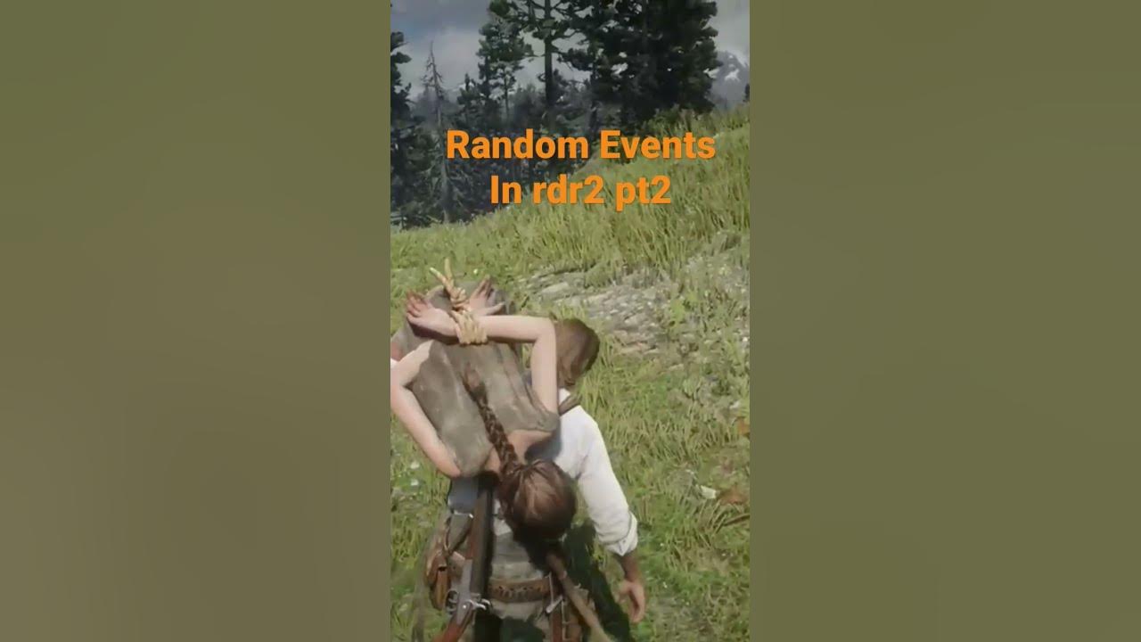 random events in rdr2 YouTube