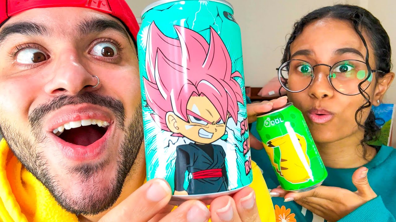 PROVANDO REFRIGERANTES DE ANIMES