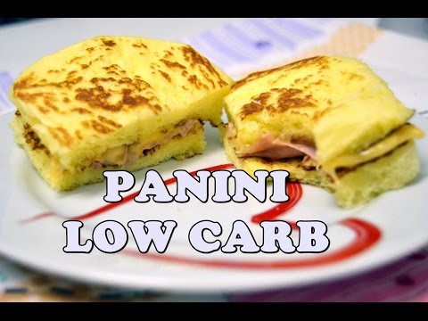 Receita de Panini Low Carb | #unindoideias