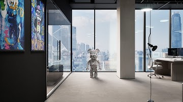 3D Office Animation – Unreal Engine Motion Design