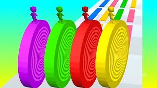 Satisfying Mobile Gameplay Tiktok App  Gameplay All levels Max levels - layers roll, Jelly run 2048 screenshot 4