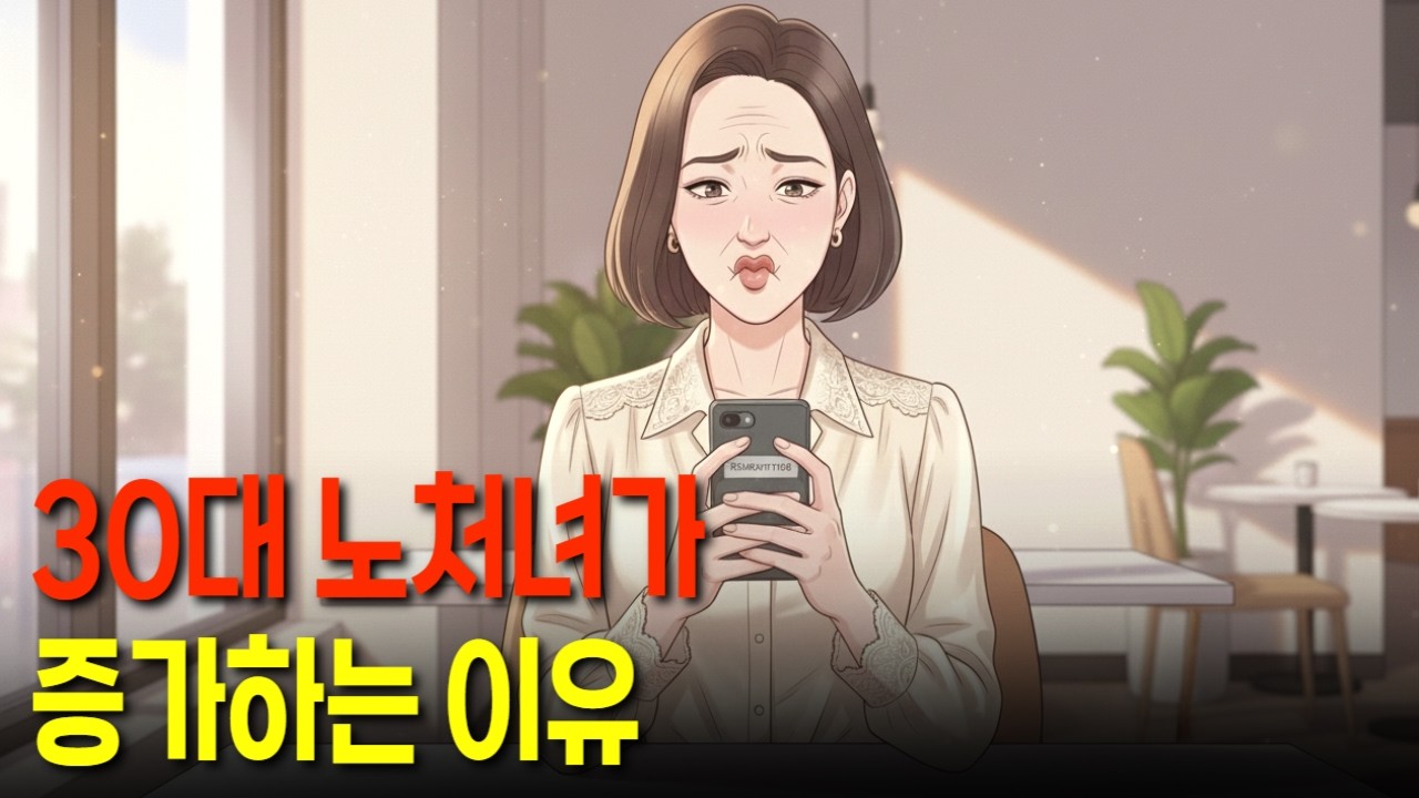 30대 노처녀가 증가하는 이유 | 비혼여성 | 비혼녀 | 노처녀 | 솔로라이프 | 영상툰 | 썰툰