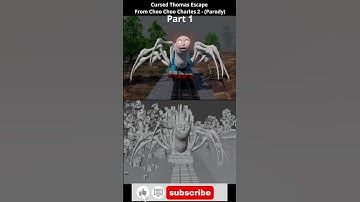 Part 1 - Cursed Thomas Escape From Choo Choo Charles 2(Parody) #choochoocharles  #thomasandfriends