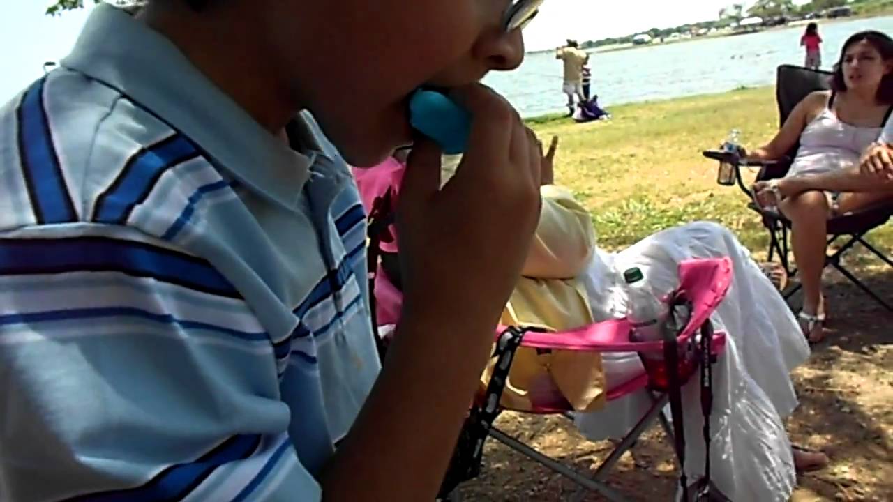 "The proper way to eat a peep"