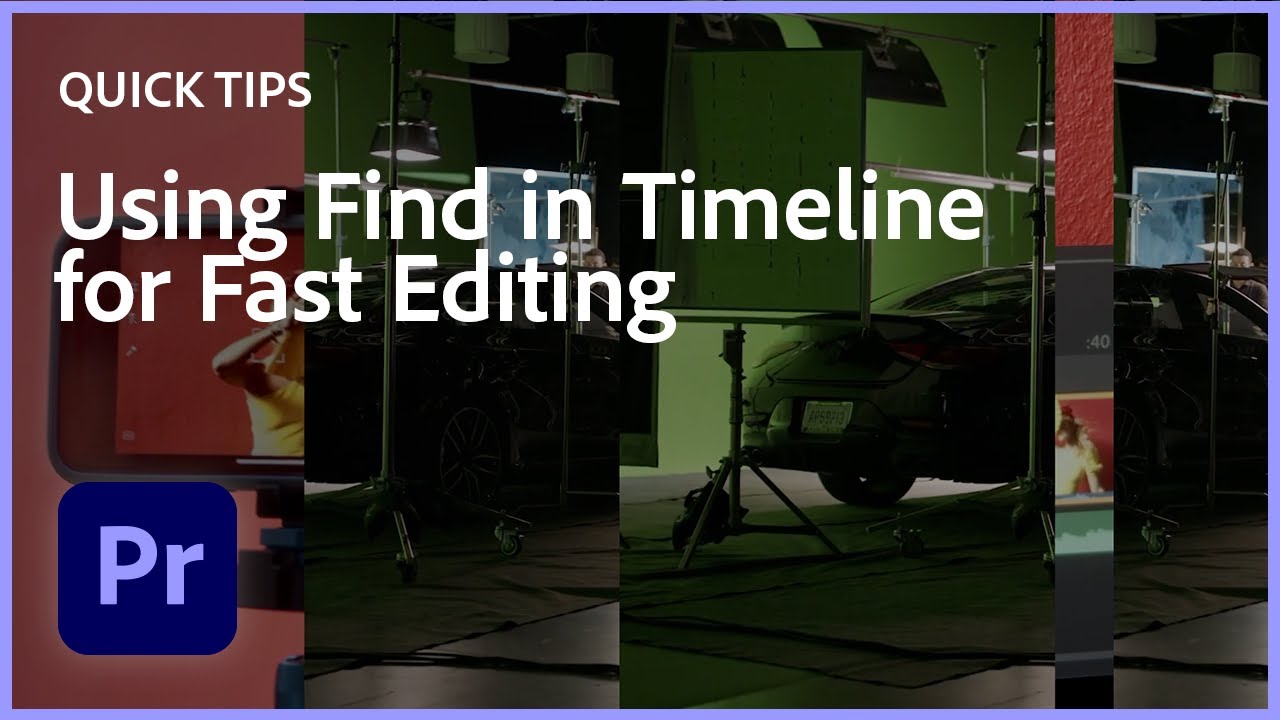 Quick Tips for Premiere Pro - Faster Editing with Find All - Mango ...