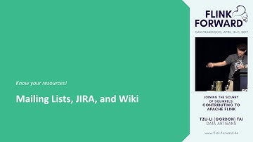 #FlinkForward SF 2017: Tzu-Li (Gordon) Tai - Joining the Scurry of Squirrels: Contributing to Flink