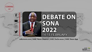 Debate on SONA 2022: 14 February