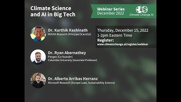 Climate Science and AI in Big Tech