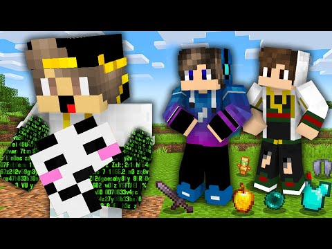 Minecraft But I Used Legal Hacks Against My Friends To Get Revenge On Them Magical Hacking Tool 