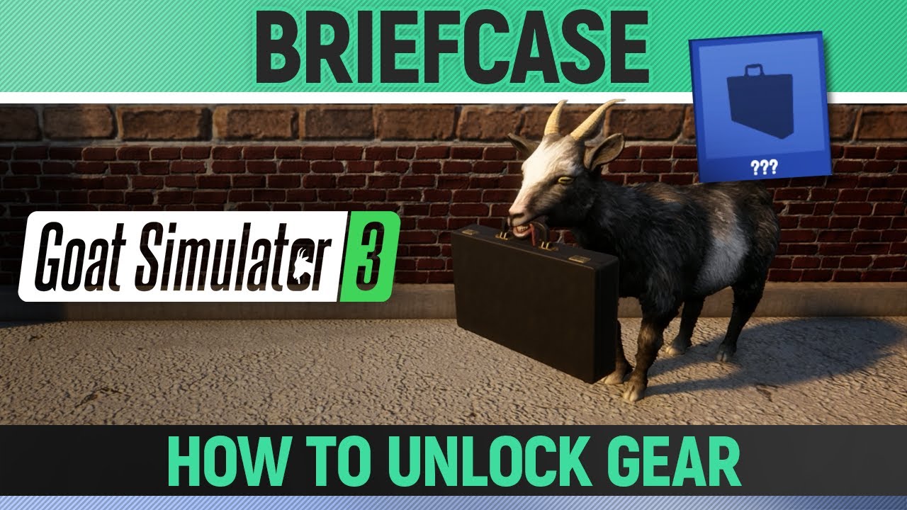 Goat Simulator 3 Briefcase Goat Gear Pickup Location (Head) YouTube