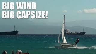 Small Catamaran, Big Pitchpole