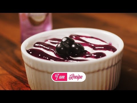 Blueberry Coconut Ice Cream | I am Recipe