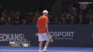 Thomas Muster vs McEnroe Final - Stockolm 2016 Highlights