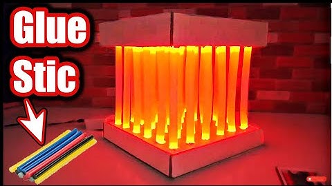 Amazing DIY Led Lamp with Glue Stick