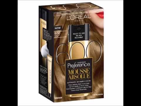 L Oreal Mousse Absolue Color Chart