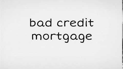 bad credit fixed