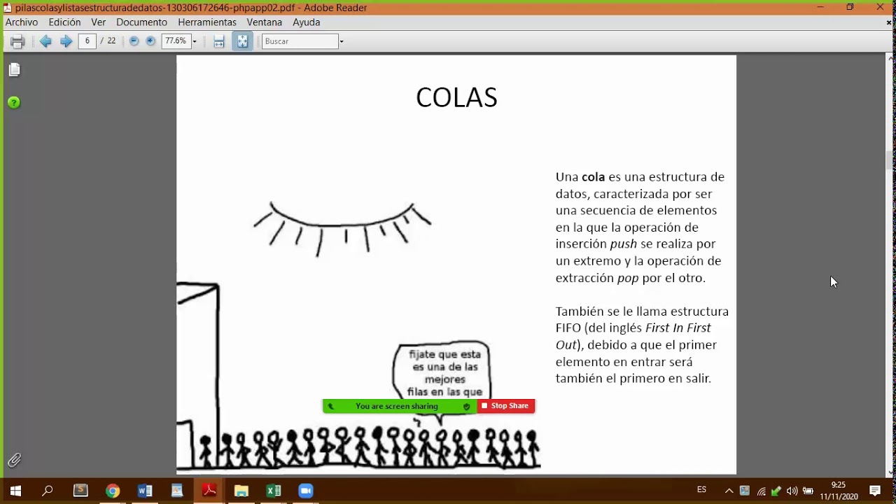 Pilas y Colas C++ - Clase_11_11_2020 - YouTube