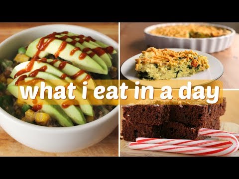 What I Eat in a Day Vegan  Easy Healthy Recipes