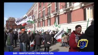 BARI | Manifestazione crisi agricoltura