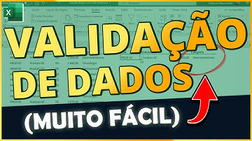 VALIDAÇÃO DE DADOS NO EXCEL - Criando Listas Suspensas e Dinâmicas no Excel