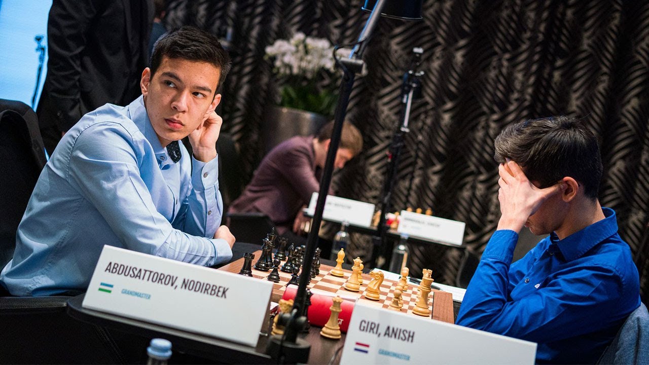 Anish Giri (2734) vs Nodirbek Abdusattorov (2780) || WR Chess Masters ...